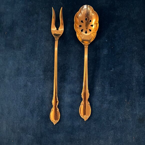 Gold Serving Pieces - Picture 1 of 4